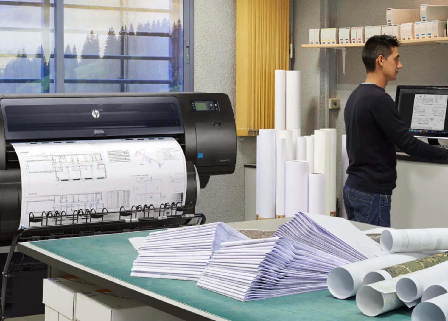 Ксерокопия больших форматов в Москве